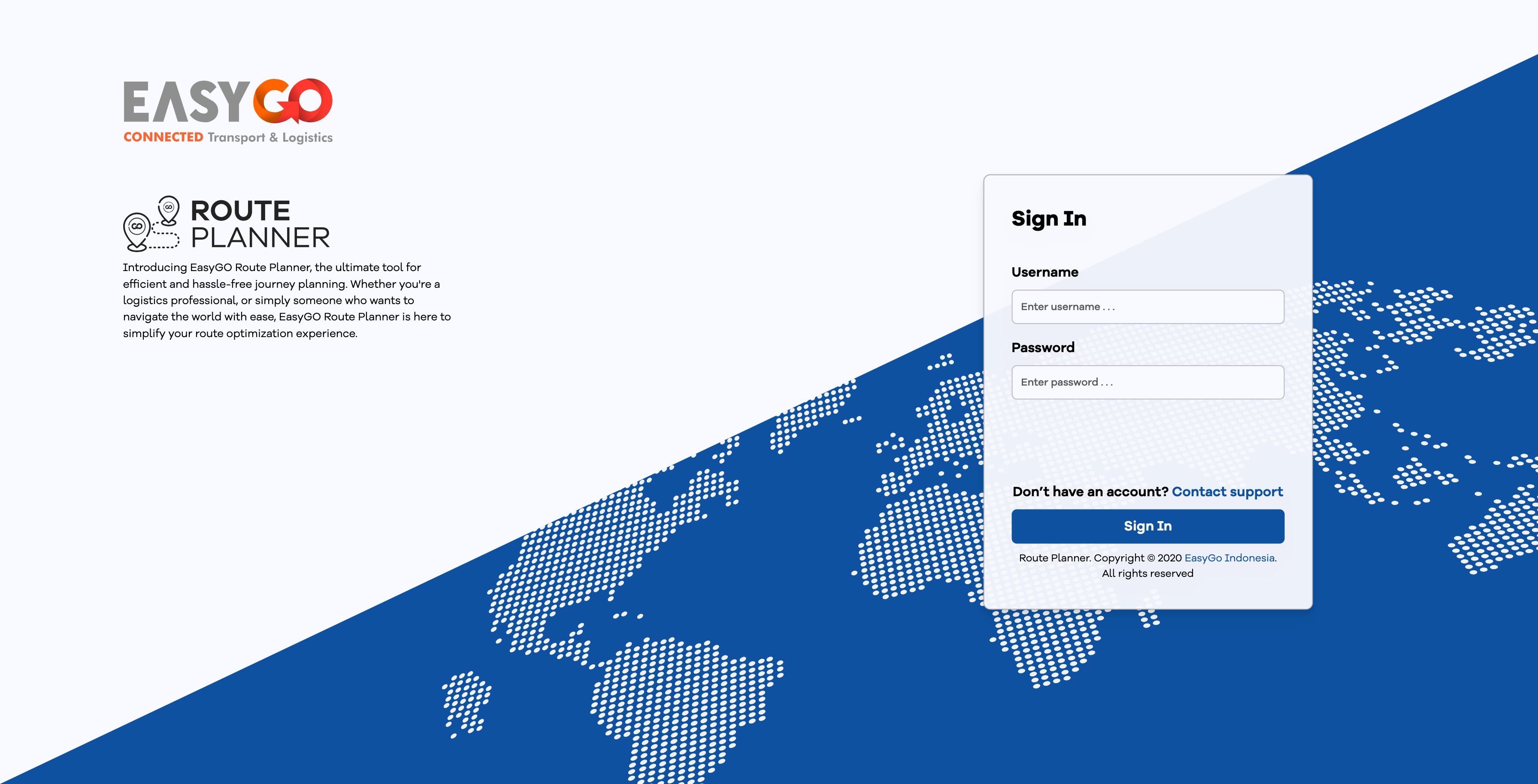 EasyGo's Route Planner